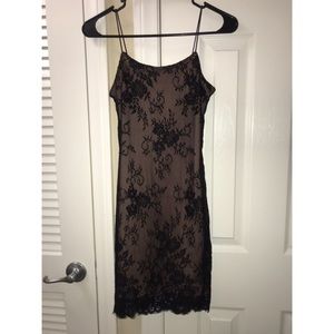 H&M lace slip dress